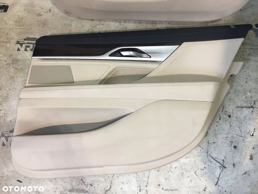 BOCZKI DRZWI PRZÓD TYŁ BMW 7 G11 G12 CANBERABEIGE - 8
