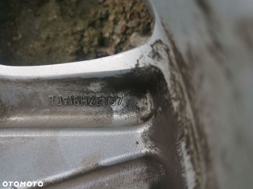 felga aluminiowa mercedes-benz oe 7.0" x 16" 5x112 et 37 a2034010302 - 7