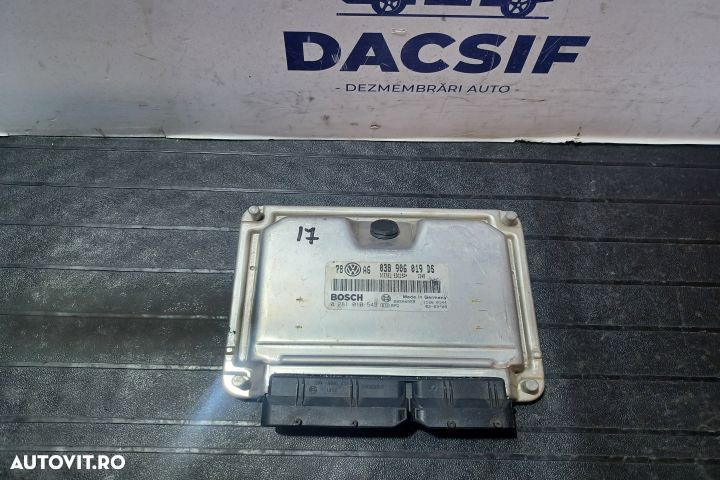 Calculator motor ECU 038906019DS 0281010543 - 1.9 AVF 038906019DS 028 - 1