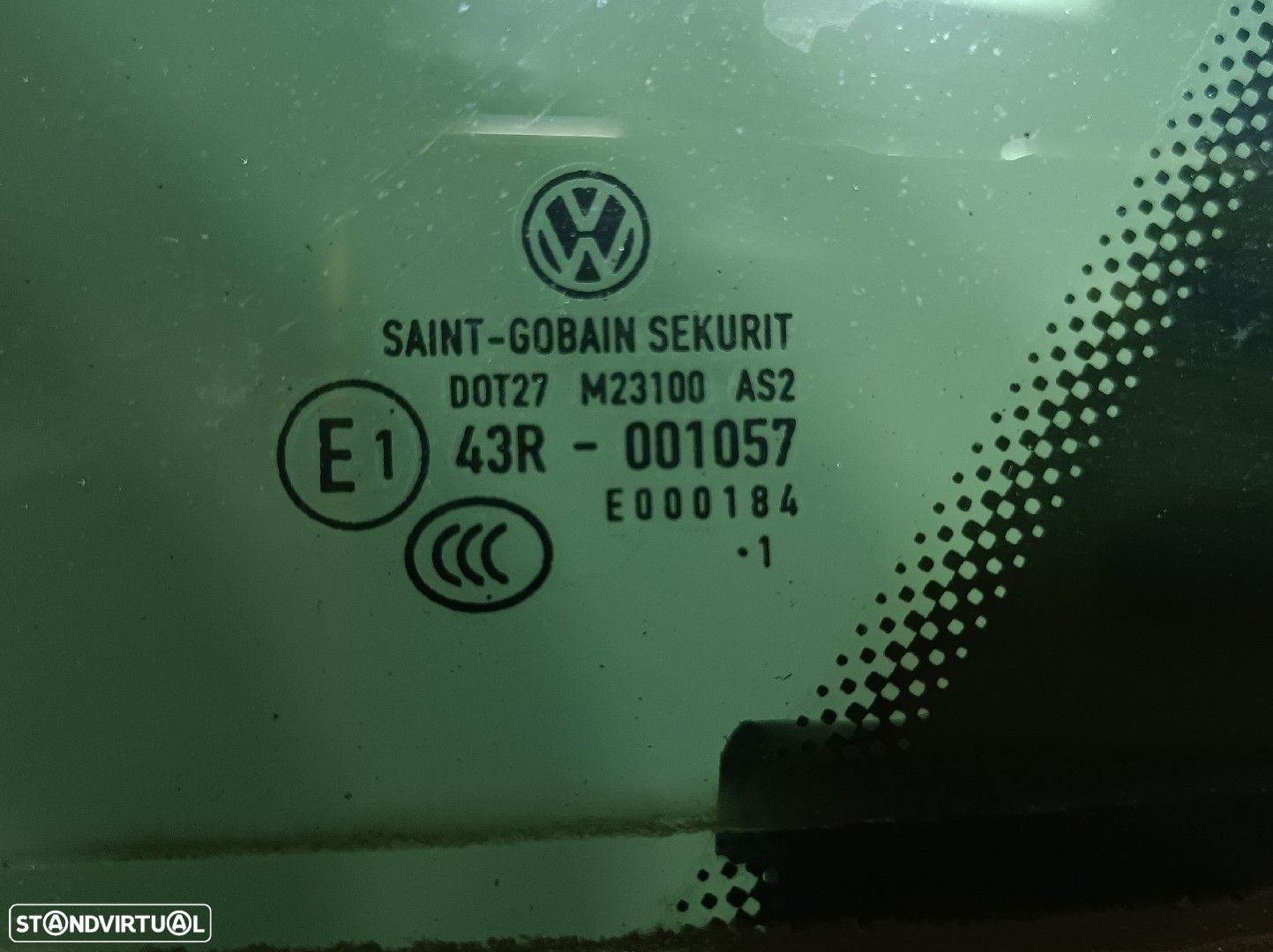 Vidro Lateral Canto Volkswagen Golf Vi (5K1) - 2