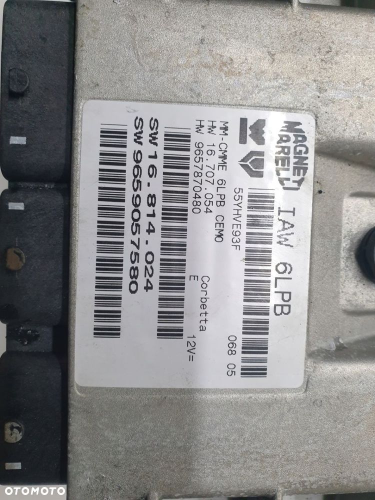 STEROWNIK KOMPUTER SILNIKA CITROEN C4 LIFT 2.0 BENZYNA 9659057580 - 4