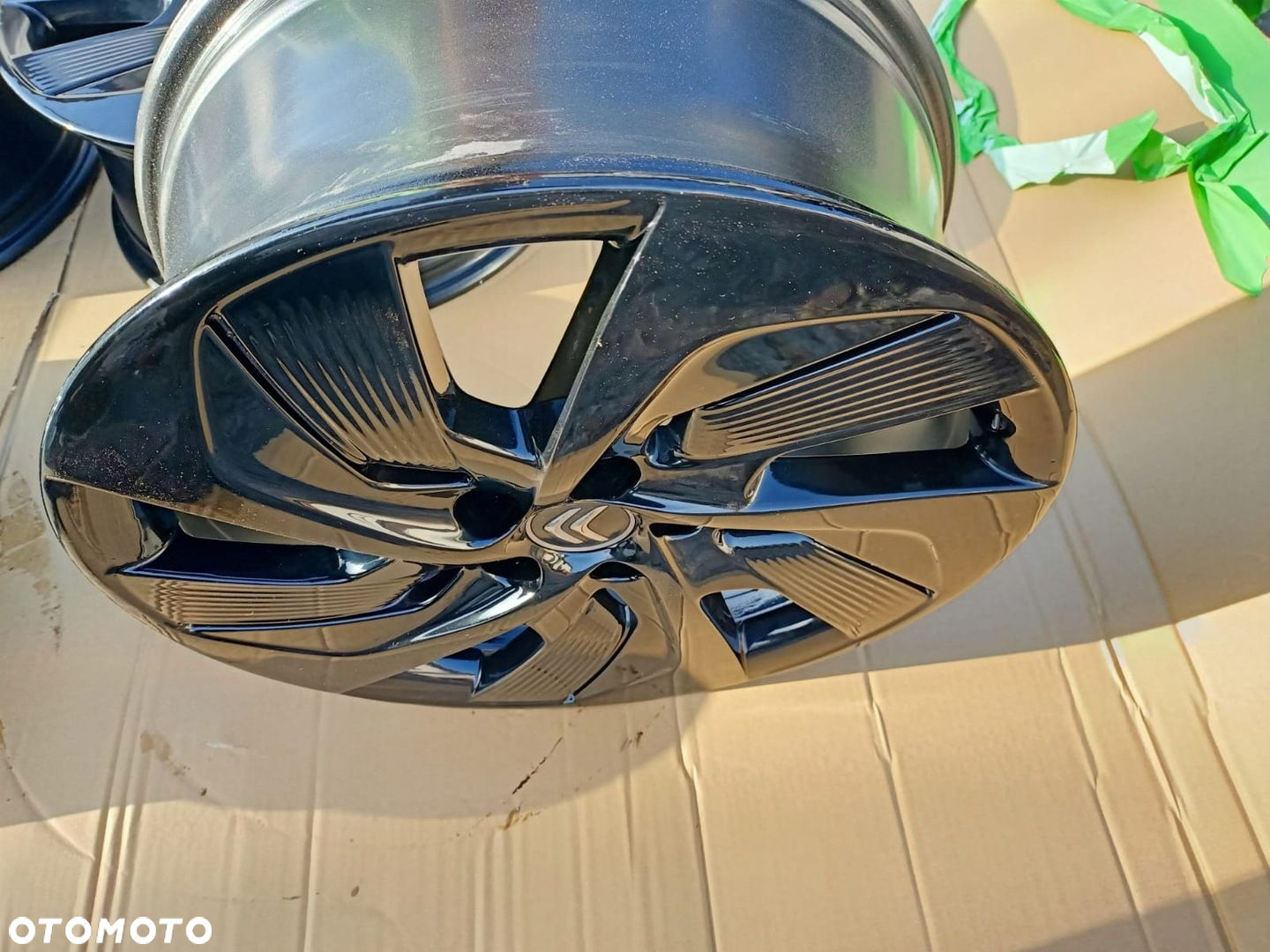 CITROEN C4 PICASSO II FELGI 9677090577 7.5J 18" 5x108 ET 54 CZARNE JAK NOWE - 5