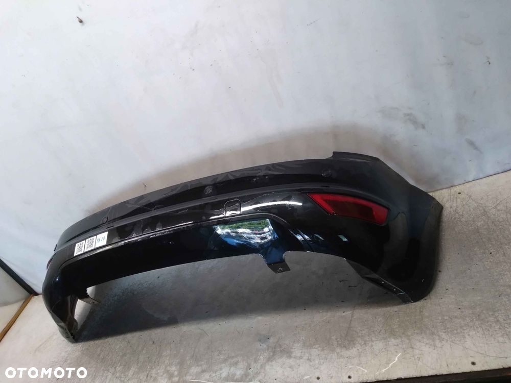 ^ ZDERZAK TYŁ TYLNY FORD FOCUS MK.2 2 II LIFT FL F3 CZARNY PDC CZUJNIKI - 3