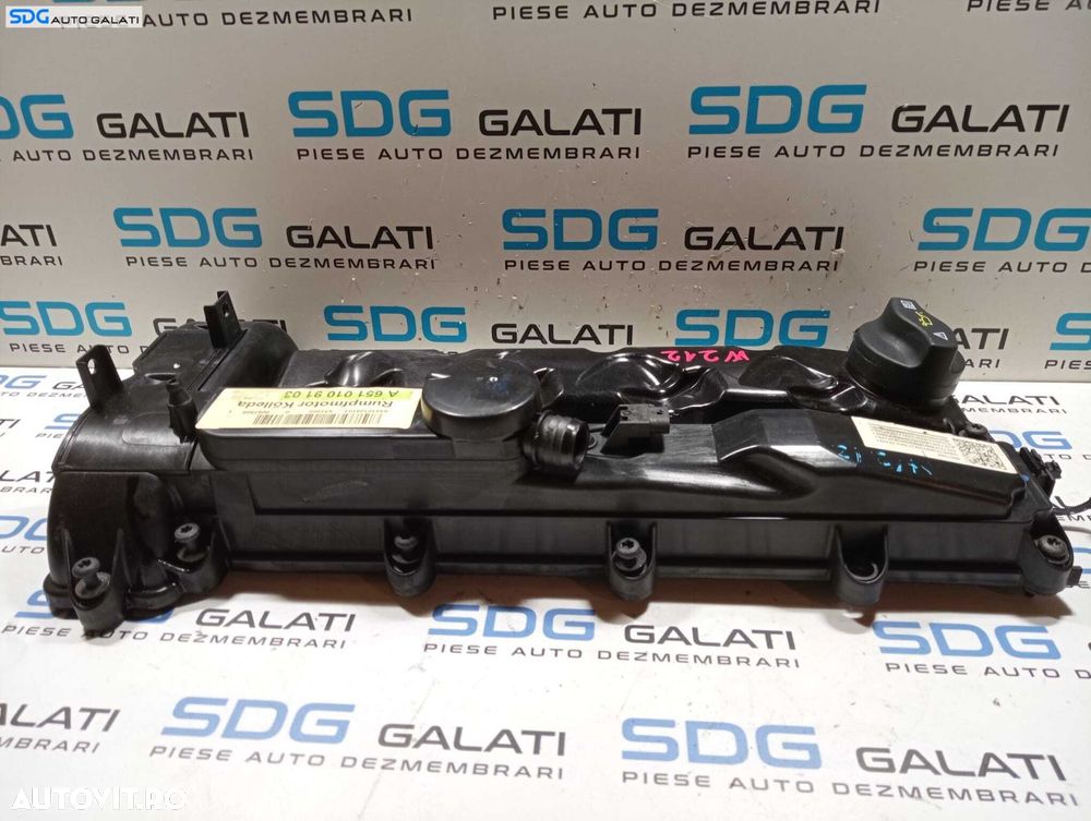 Capac Culbutori Chiulasa Chiuloasa Motor Mercedes Clasa ML Class ML W166 2011 - 2015 Cod A6510100230 A6510109103 A6510104309 [M4935] - 2