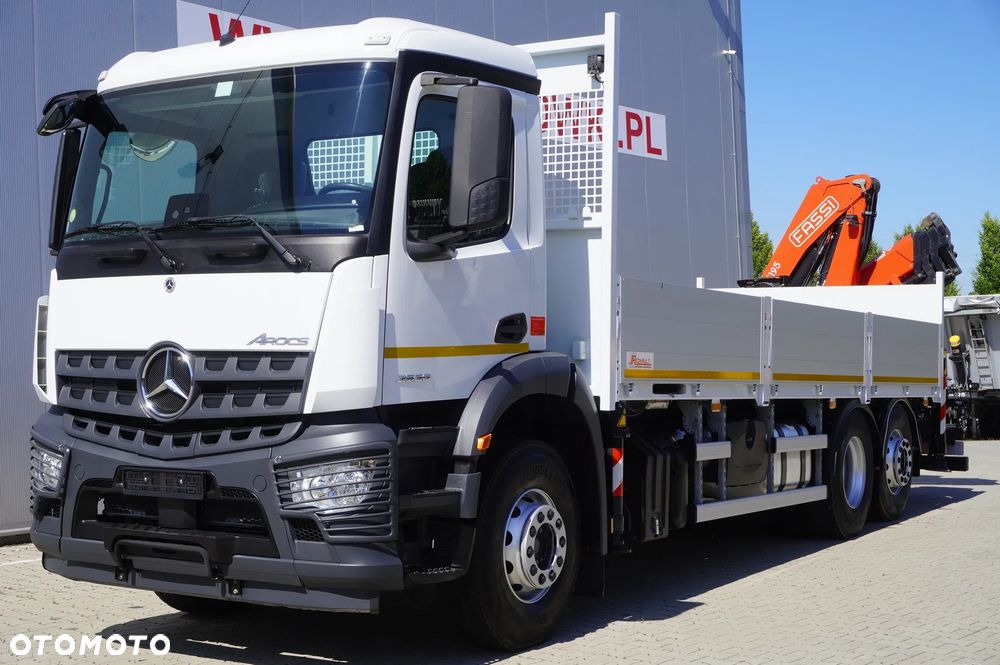 Mercedes-Benz Arocs 2536 6x2 / 200 tys. km / HDS Fassi F195 / Rotator / Pilot / Platforma 17 EPAL - 12