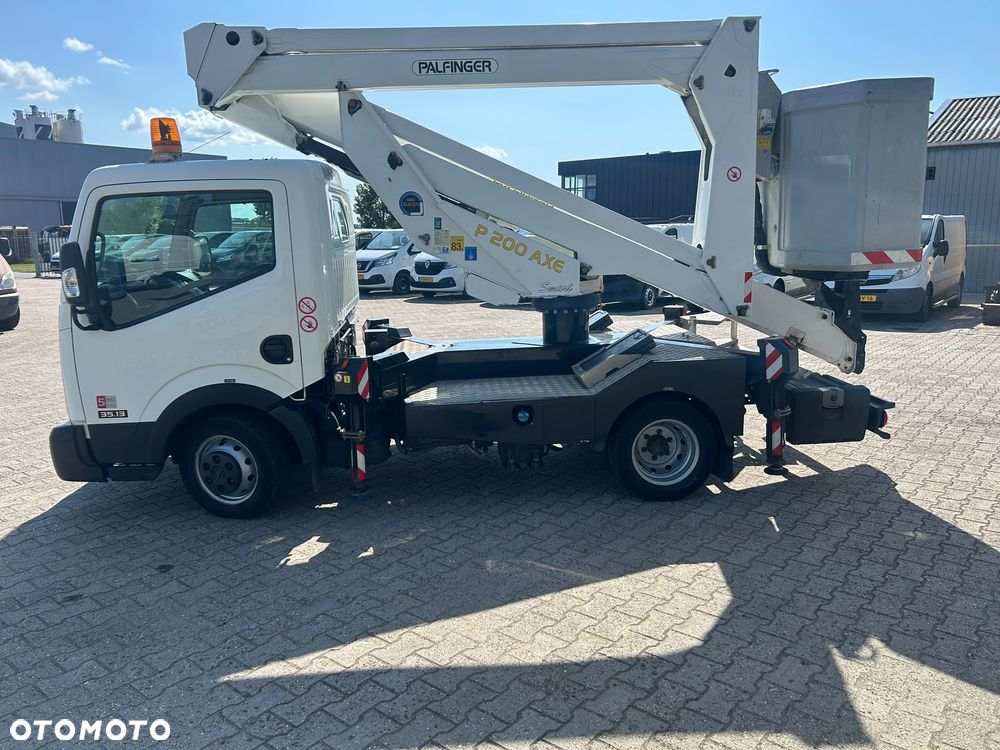 Nissan Podnośnik Koszowy Zwyżka Palfinger P200AXE Izolowany kosz !!! 20 metrów 10 w Bok UDT! Jak Wumag Ruthmann multitel Gsr - 3