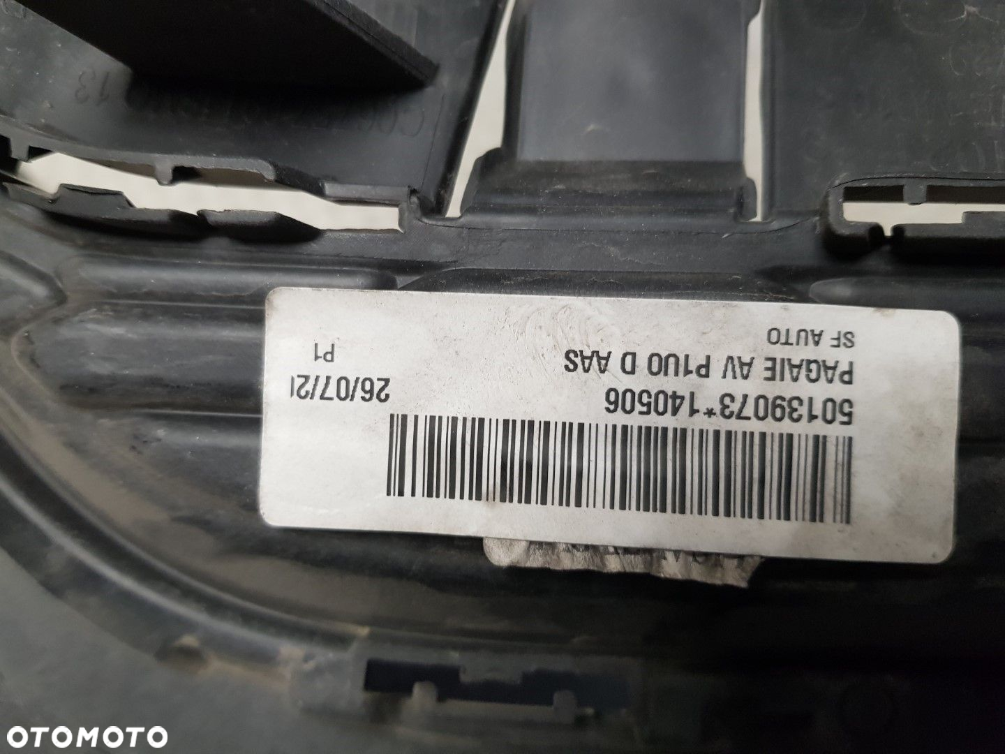 KRATKA ZDERZAKA PRZEDNIEGO OPEL GRANDLAND X 17-21 PRAWA PRAWY PRZÓD  YP00028677 - 6