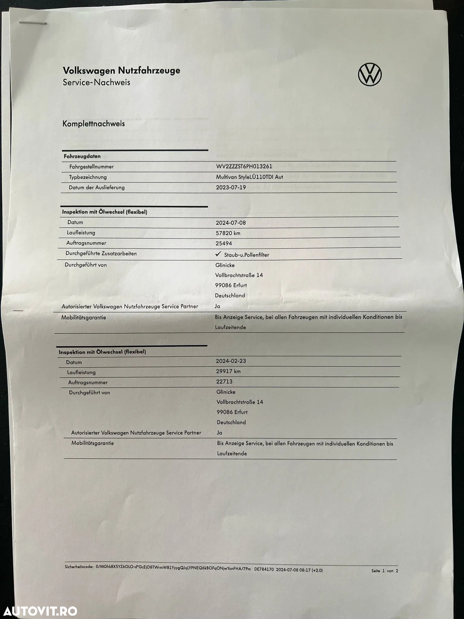 Volkswagen Multivan L 2.0 TDI DSG 110KW Style - 17