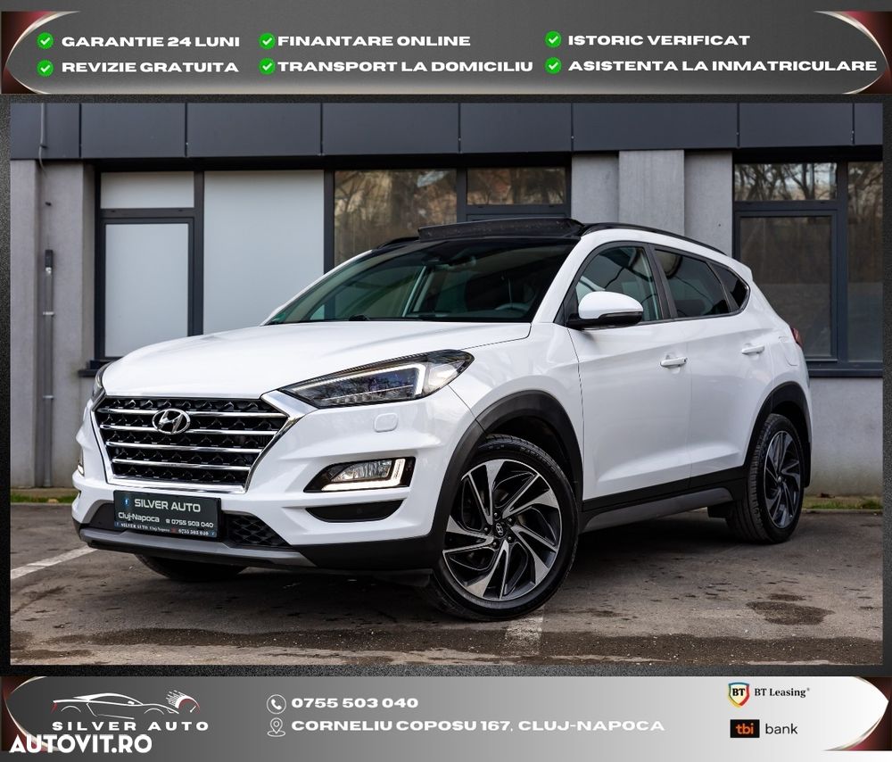 Hyundai Tucson blue 1.6 CRDi 4WD DCT Premium - 1