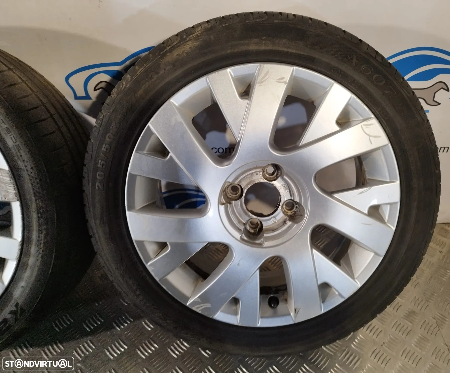 Conjunto Jantes 17 Originais Resolfen Citroen 6.5J ET28 4X108 9682258880 - 9