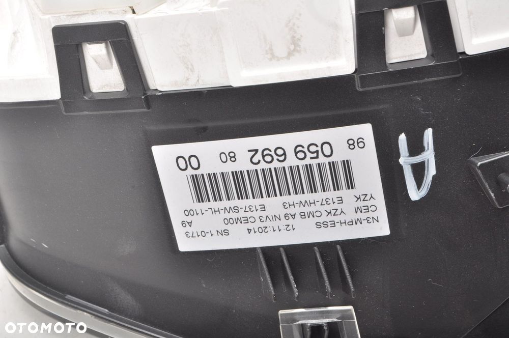PEUGEOT 208 I LICZNIK ZEGARY 9805969280 ANGLIK - 6