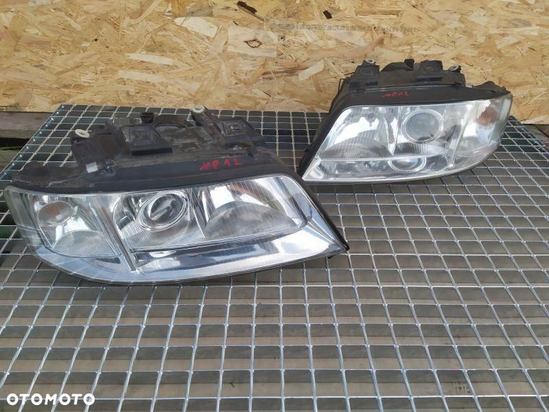 REFLEKTOR 2 SZT LAMPY PRZÓD KPL EU LEWY PRAWY LEWA PRAWA AUDI A6 C5 - 1