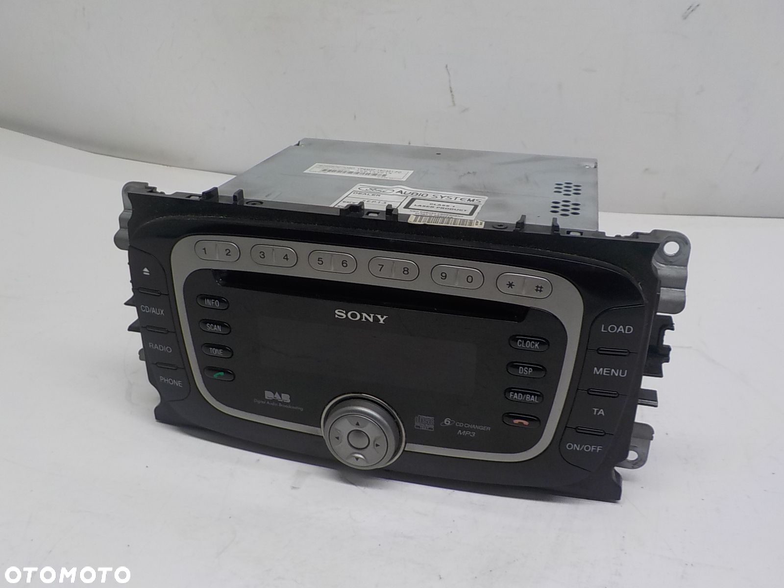 FORD MONDEO IV MK4 S-MAX RADIO KOD MP3 DAB - 4