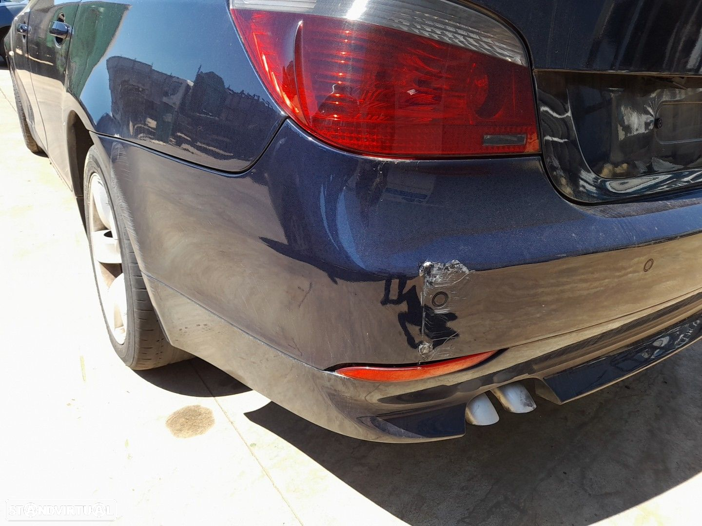 Pára-choques trás BMW 5 (E60) - 2