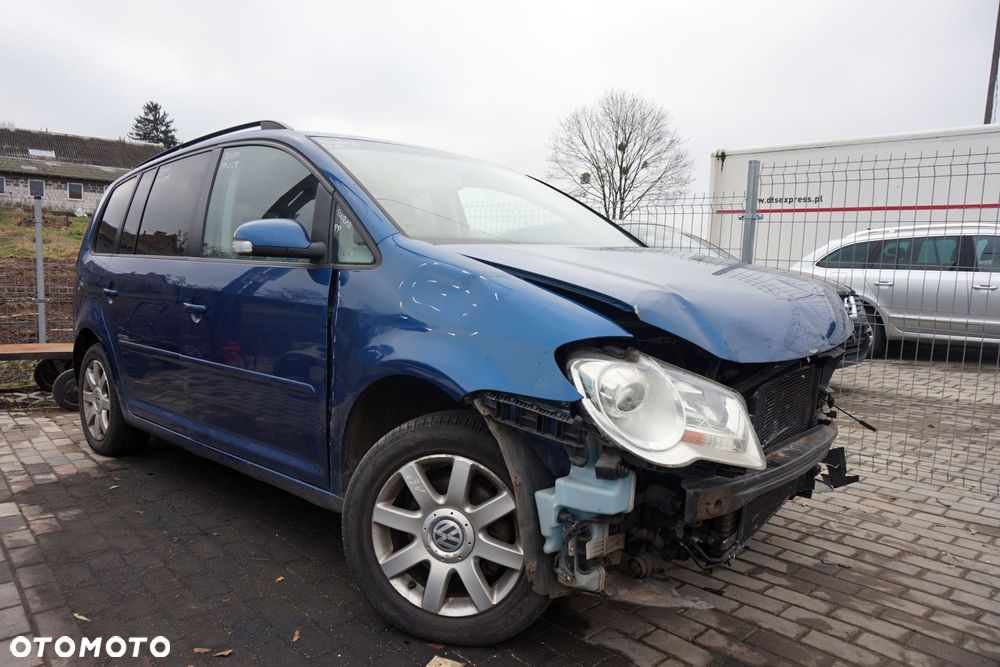 VOLKSWAGEN TOURAN I LIFT FL1 2007 LC5C 2.0 TDI BMM 140KM JLT NIEBIESKI na części - 7