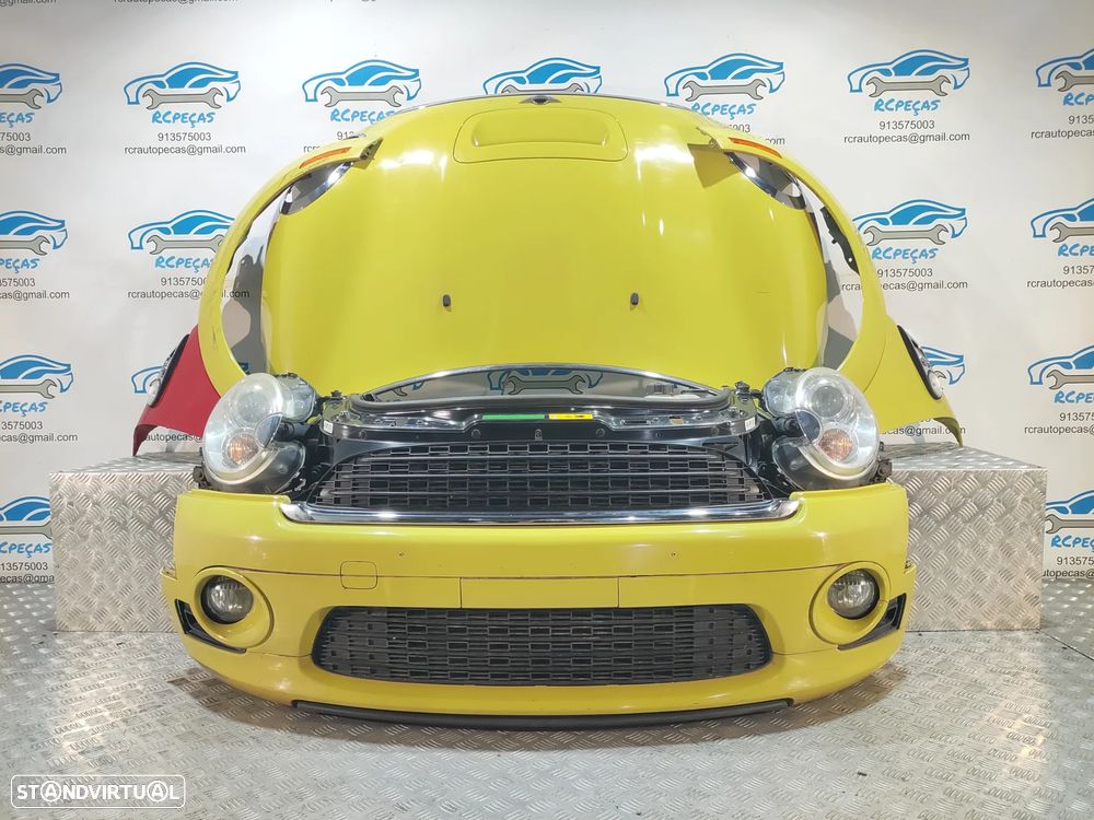 FRENTE COMPLETA MINI COOPER S VERSÃO USA R57 CABRIO FASE 2 FACELIFT HYPER SPORT US R56 R55 CLUBMAN