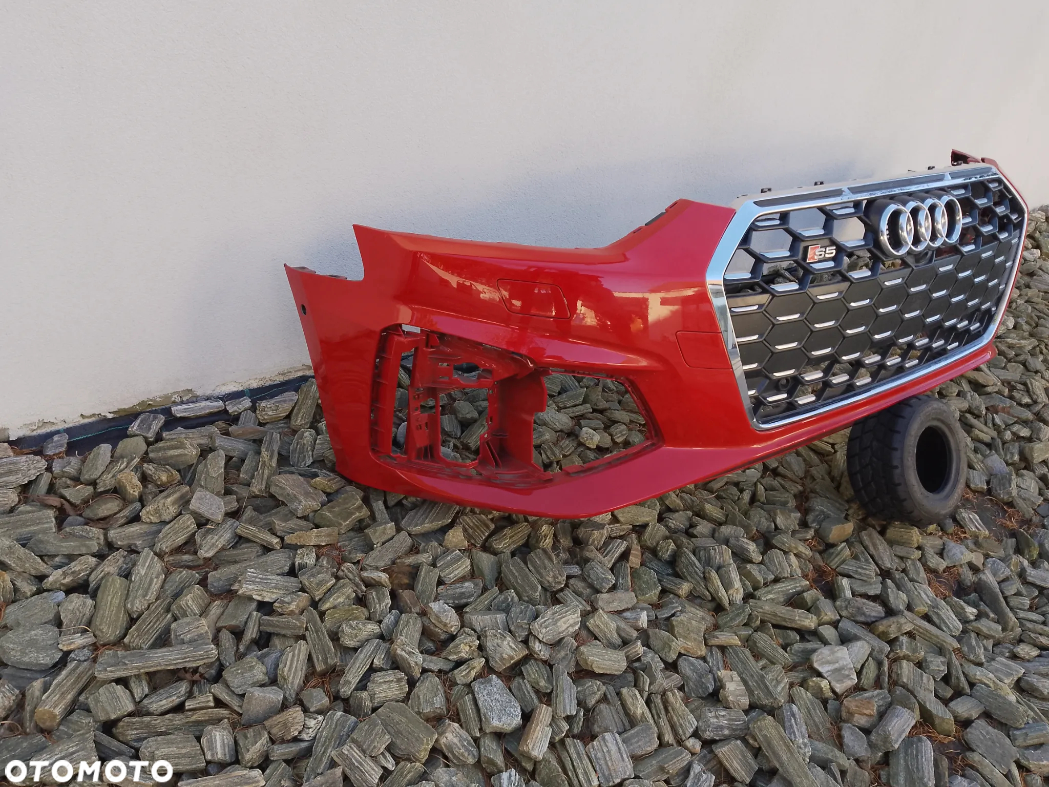AUDI A5 S5 F5 B9 8W6 LIFT 2019- S-LINE ZDERZAK PRZEDNI PRZÓD 8W6807437 - 3