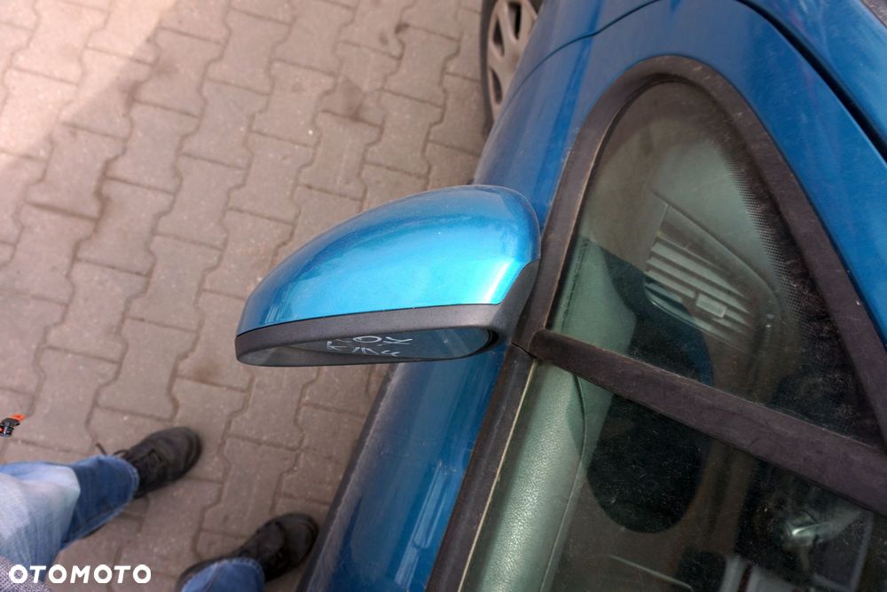 LUSTERKO ELEKTRYCZNE PRAWE 207  KMU NIEBIESKI PEUGEOT 2006-2009 - 4
