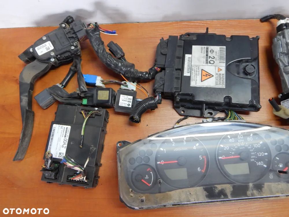 zestaw startowy sterownik moduł 2.5 dci Nissan Navara D40 Pathfinder R51 05-12 Łuków części - 5