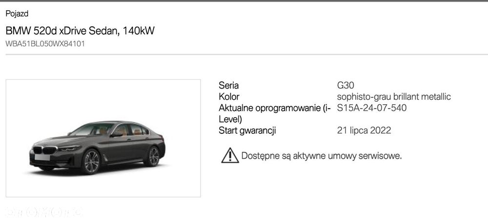 BMW Seria 5 520d xDrive MHEV M Sport sport - 11