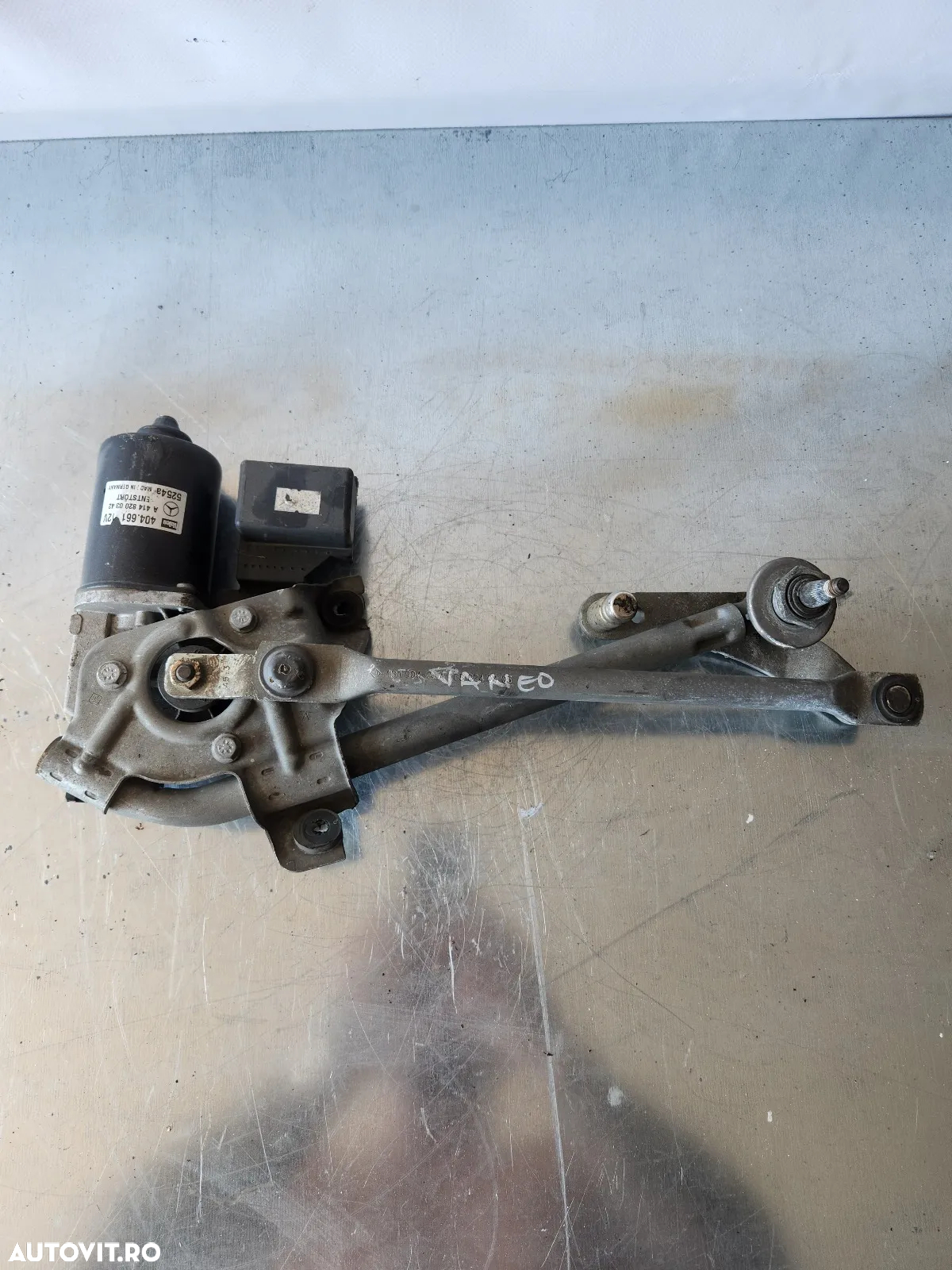 Ansamblu Motoras Stergatoare Stergator Mercedes Vaneo Volan Stanga Europa An 1997-1998-1999-2000-20 - 3