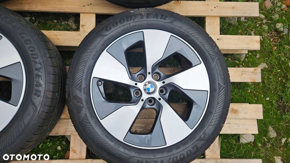 felgi aluminiowe bmw g30 7.5x17" et27 6868047 opony lato 225/55 r17 5m - 6