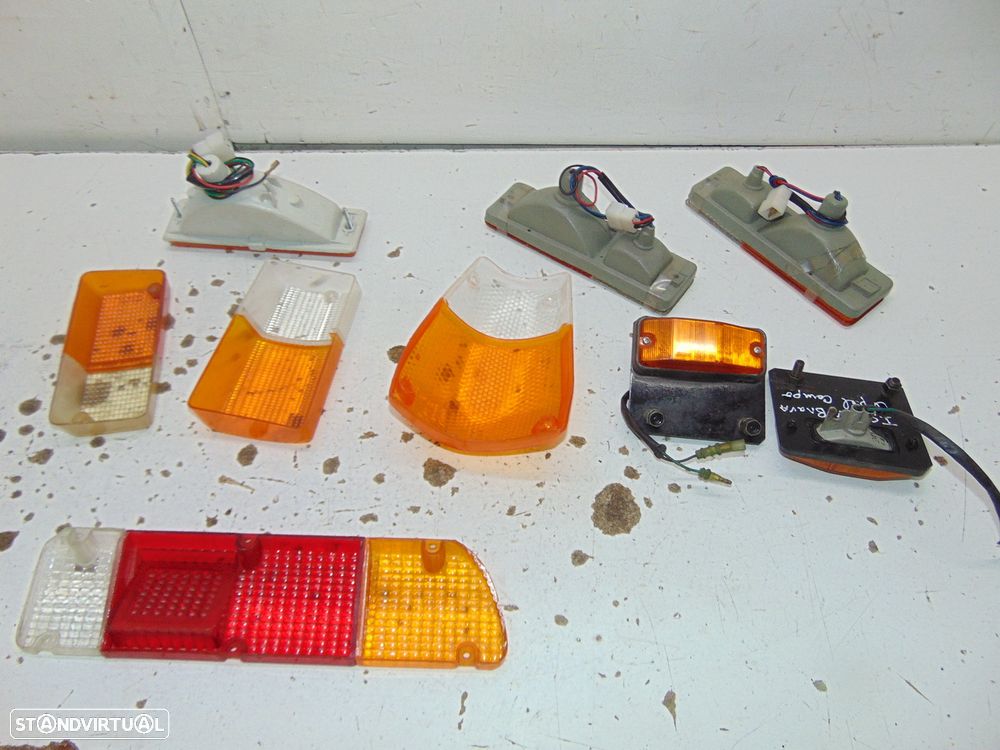 Antigos farolins e vidros de farolim - 10