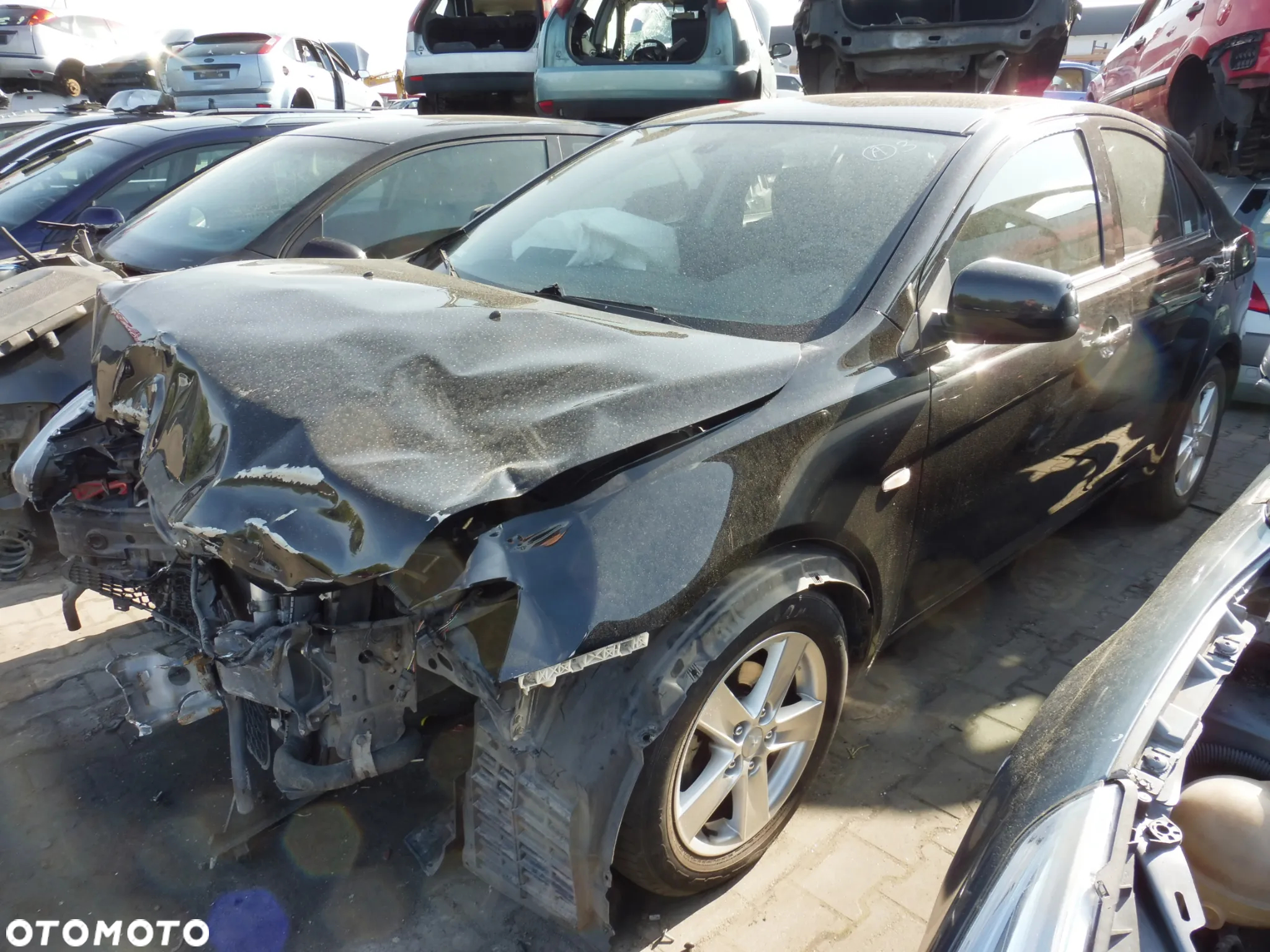 Mitsubishi Lancer VIII 1.8 16V 4B10 Skrzynia F5MBB X42A  Drzwi Zderzak Lampa - 5