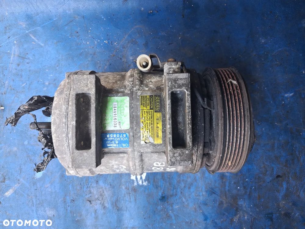 Volvo V40 S40 Kompresor sprężarka pompa klimatyzacji klimy SAE J639 184A916038  30889721  8708581  30612001  8601535 - 2