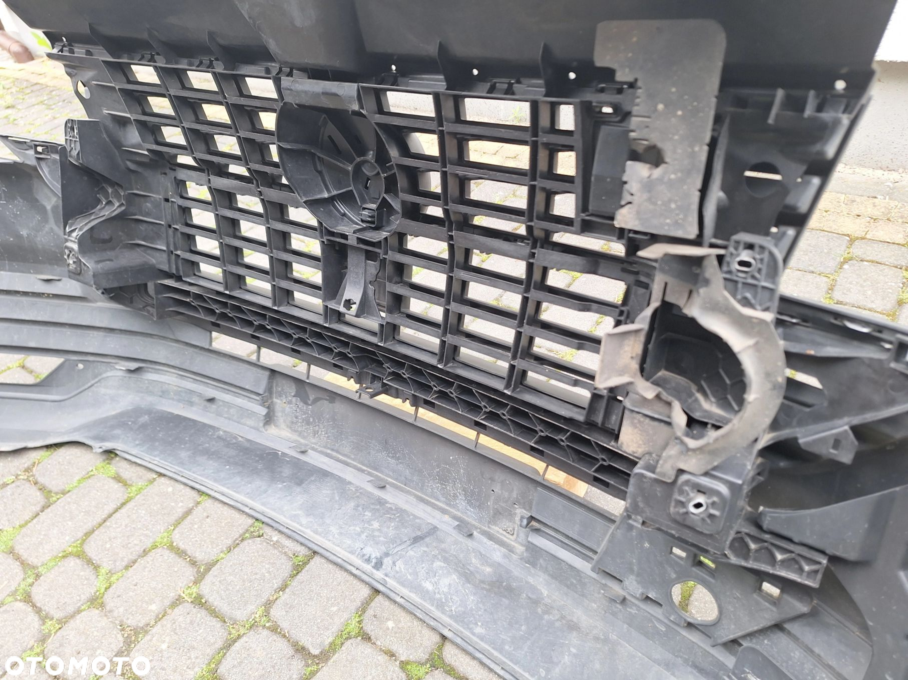 VW TRANSPORTER T6 LIFT 19- ZDERZAK PRZÓD PRZEDNI+WZMOCNIENIE GRILLA ORYG. 7LA807221B WYSYŁKA - 10
