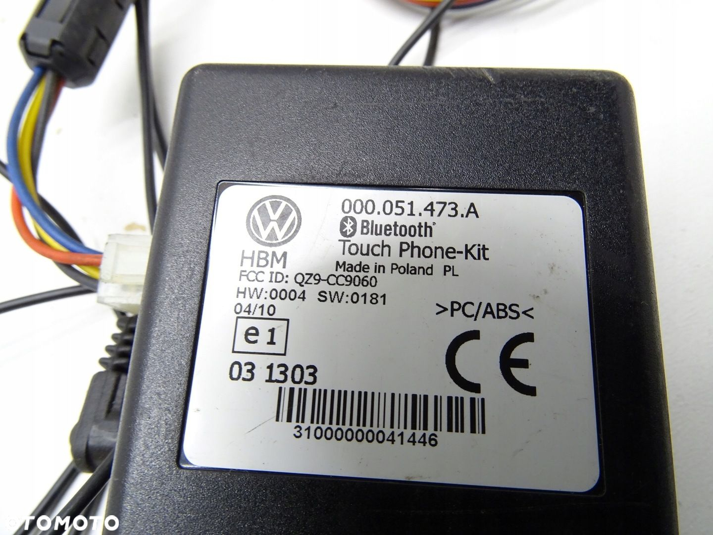 MODUŁ STEROWNIK BLUETOOTH VW GOLF V PASSAT B6 000051473A - 6