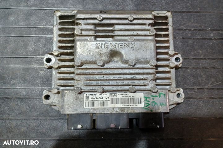 Calculator motor ECU 5WS40021J-T - 1.4 HDI 5WS40021J-T - 1.4 HDI Citr - 1