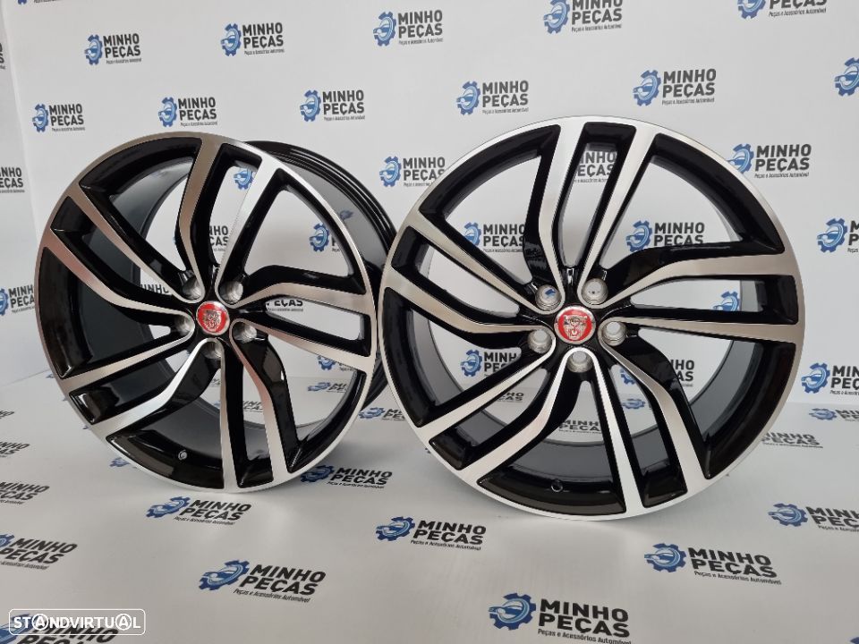 Jantes Jaguar XF em 20 Preto Polido - 3