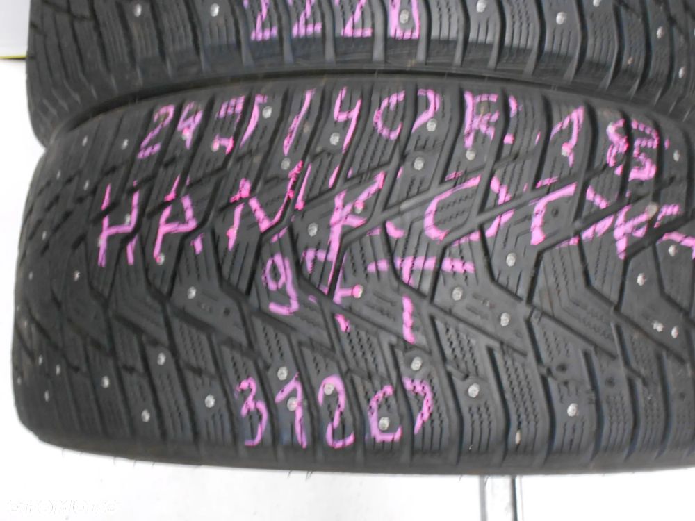 OPONY Z KOLCAMI 245/40R18 HANKOOK WINTER I'PIKE RS2 DOT 3120  8.2MM - 3