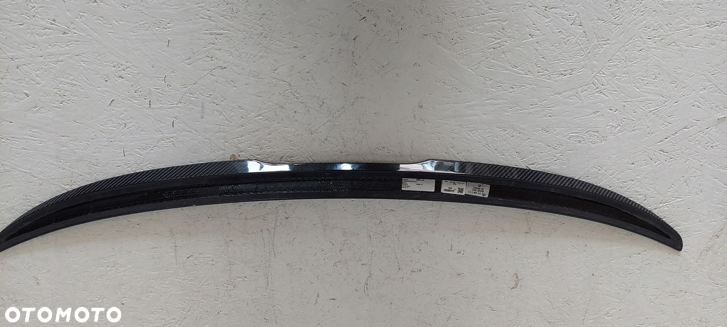 BMW 8 F91 M8 SPOJLER KLAPY TYLNY TYŁ CARBON 8076002 - 5