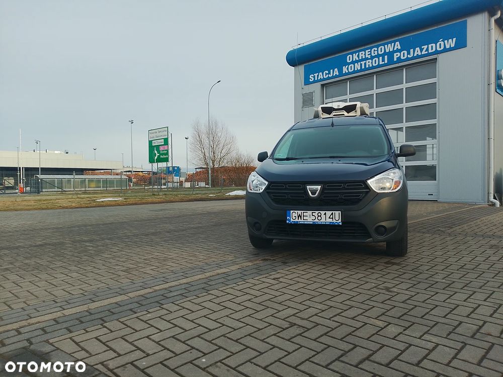 Dacia Dokker Izoterma Chłodnia Mroźnia grzanie drzwi boczne półka inox Salon PL po serwisie - 23