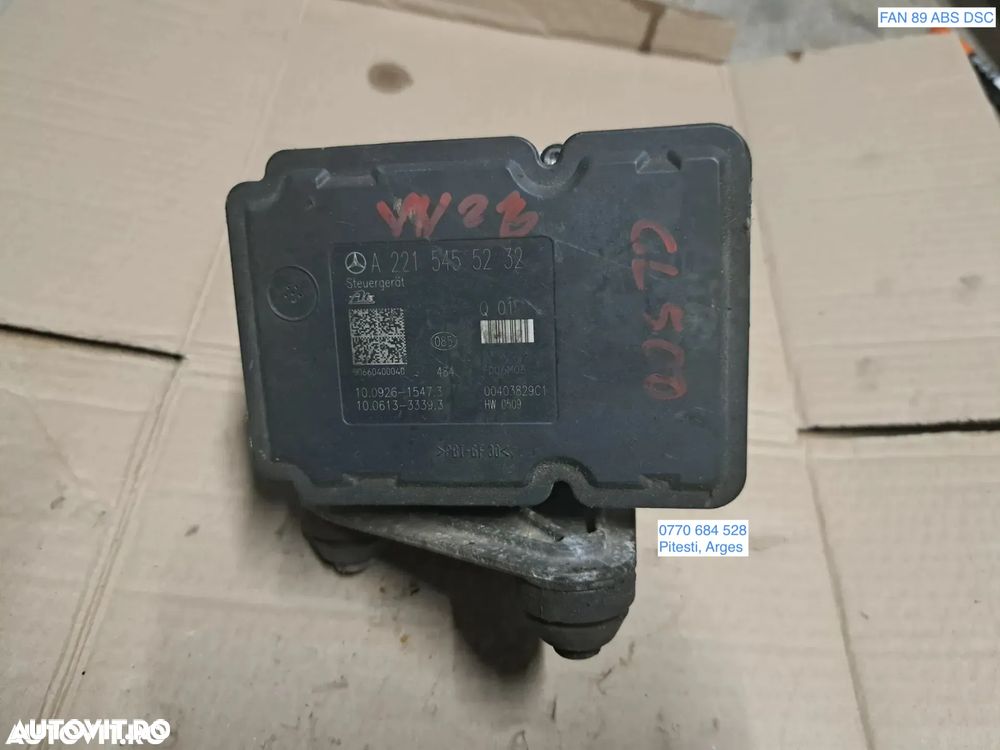 Modul unitate pompa ABS originala Mercedes S-class W221 CL500