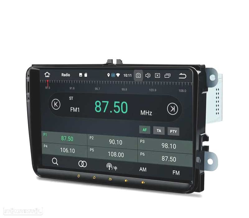 AUTO RADIO GPS ECRA TACTIL 9" VOLKSWAGEN VW PARA SKODA SEAT ANDROID 12 - 7