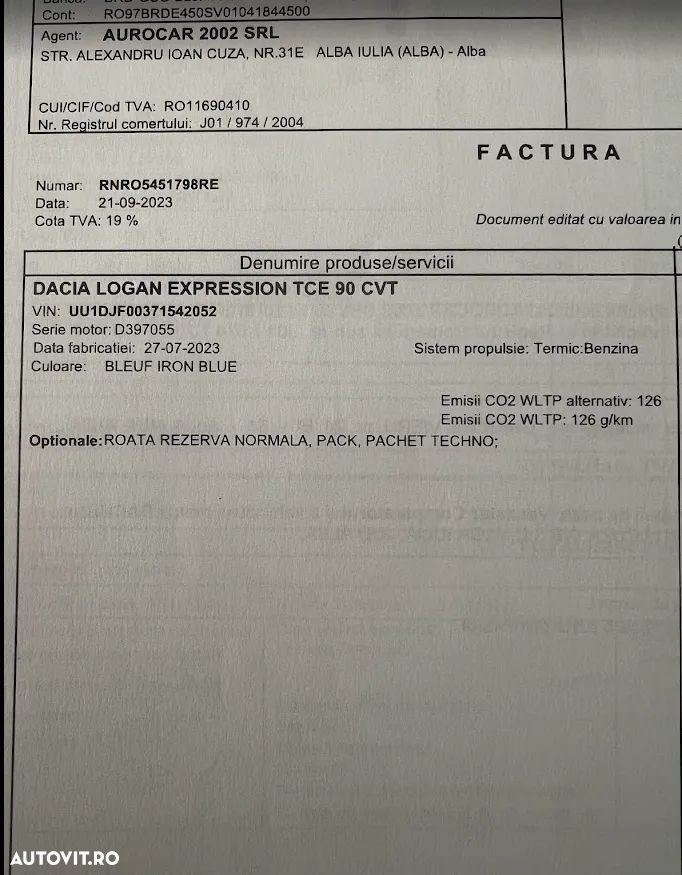 Dacia Logan TCe 90 CVT Expression - 9