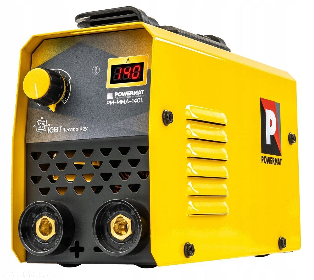SPAWARKA INWERTOROWA IGBT MMA 5,8 kVA 20-140A  POWERMAT PM-MMA-140L - 2