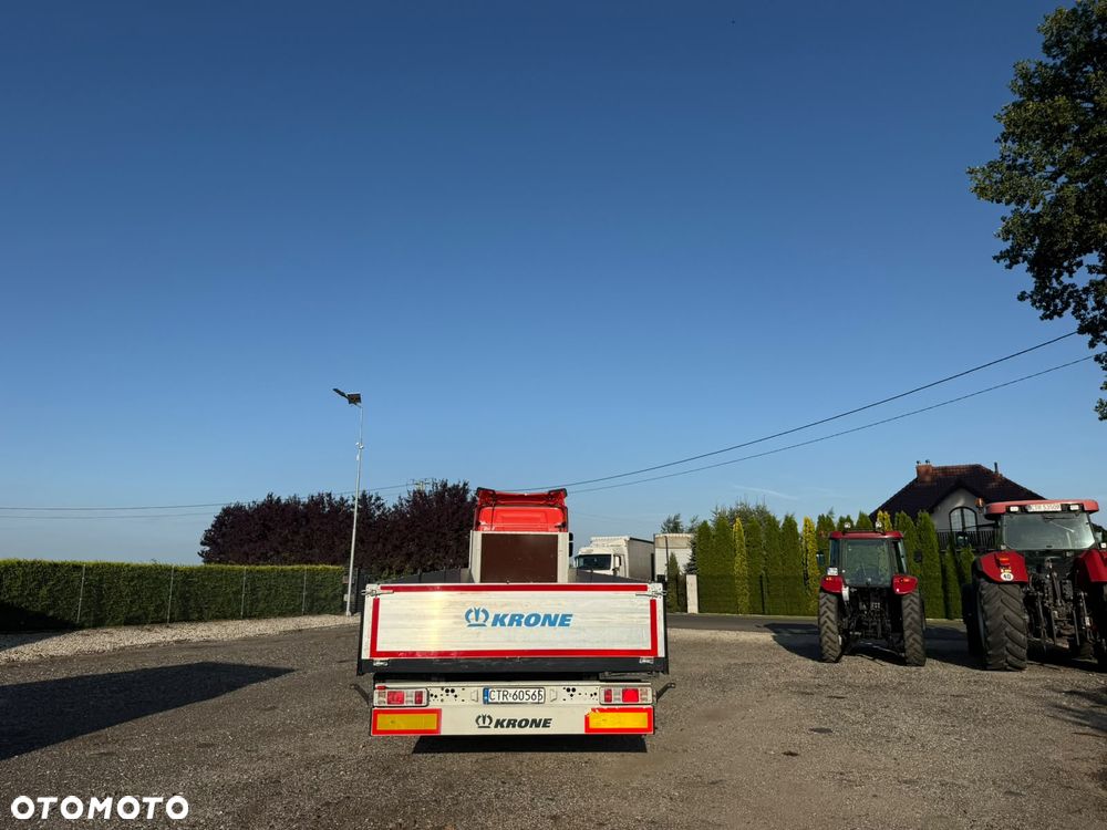 Krone Naczepa budowlana z burtami KRONE * Sprowadzona - 8