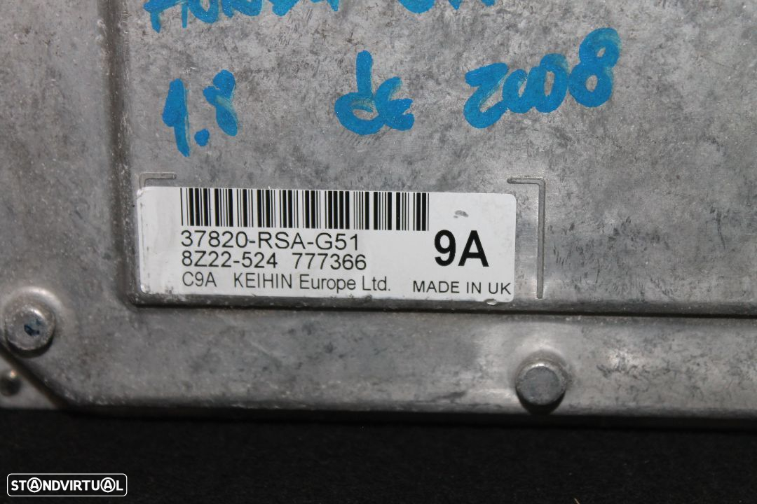 Centralina Honda Civic 1.8 de 2008 - 2