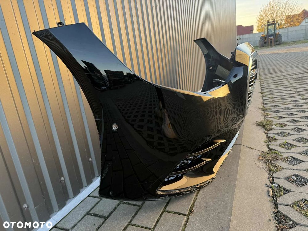 Mercedes Benz S Klasa W223 Zderzak Przód Przedni AMG 6xPDC 346 Onyx Black - 3