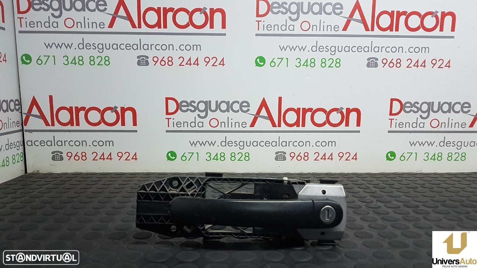 PUXADOR EXTERIOR FRENTE ESQUERDO VOLKSWAGEN POLO (6R1) ADVANCE - 1