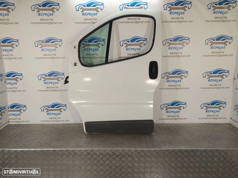 PORTA PORTAS FRENTE FRONTAL ESQUERDA RENAULT TRAFIC II 2 MK2 OPEL VIVARO NISSAN PRIMASTAR MOTOR PUXADOR VIDRO RETROVISOR RETROVISORES - 1
