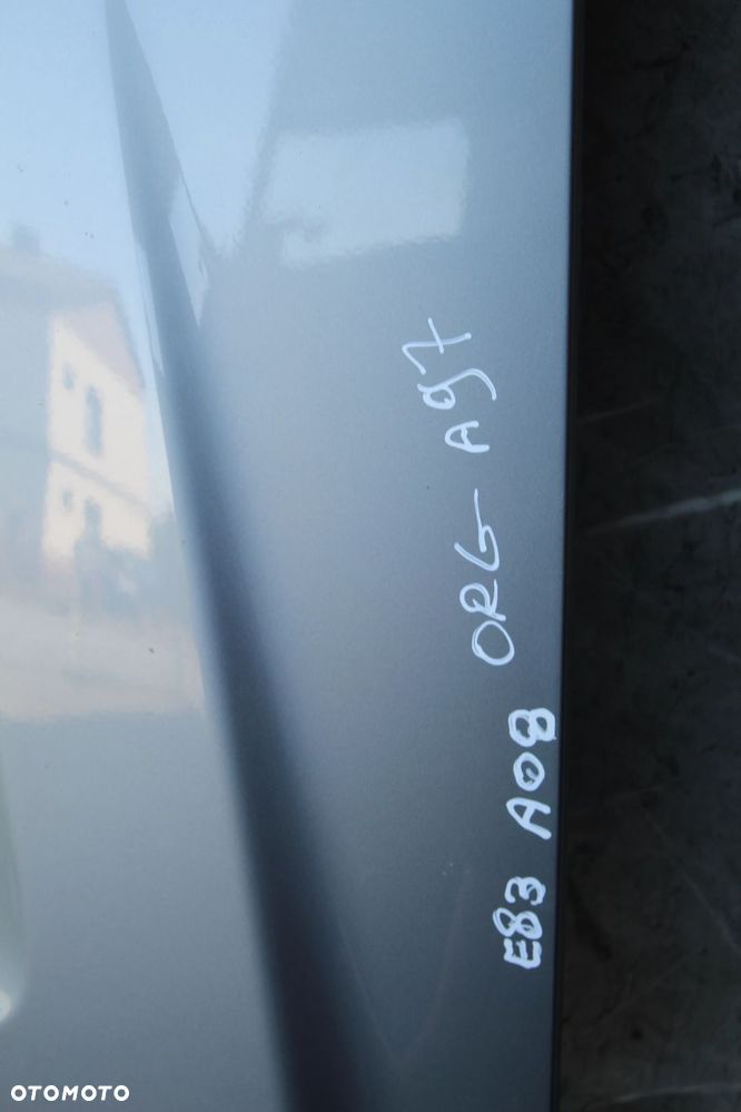MASKA POKRYWA SILNIKA BMW X3 E83 A08 SILBERGRAU ORG - 6