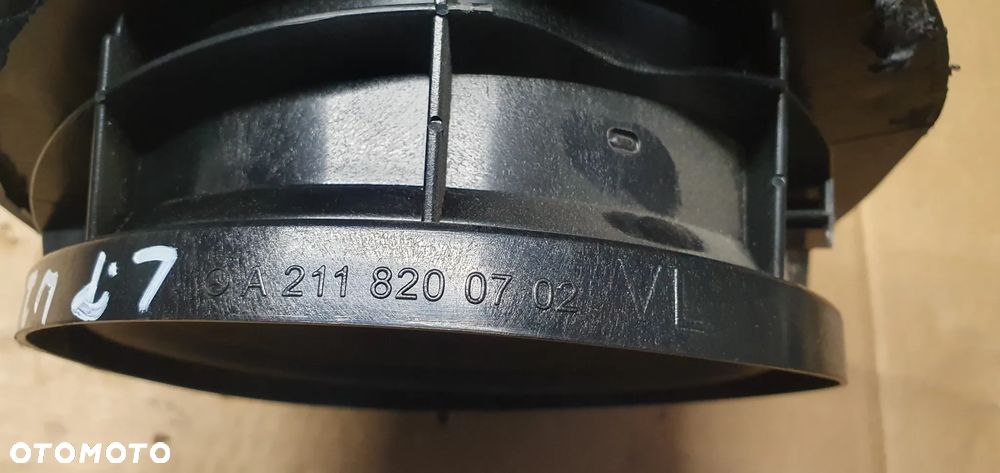 Głośnik drzwi lewy przód przedni Mercedes E-Klasa W211 A2118200702 - 4