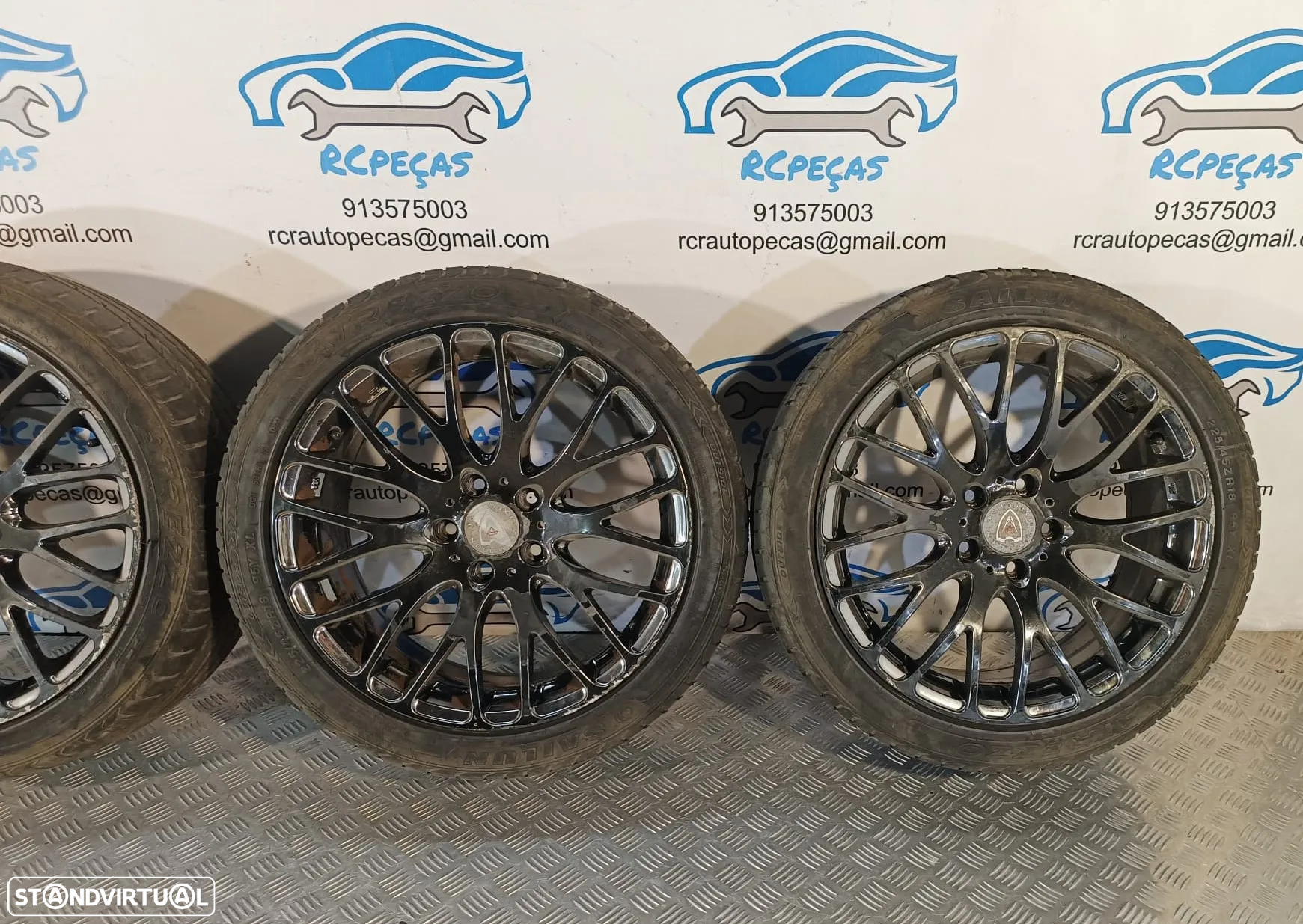 JANTES CALIBRE ALTUS 18 POLEGADAS 8J ET45 5X114.3 LEXUS SUBARU RENAULT HYUNDAI NISSAN SUZUKI MAZDA - 3
