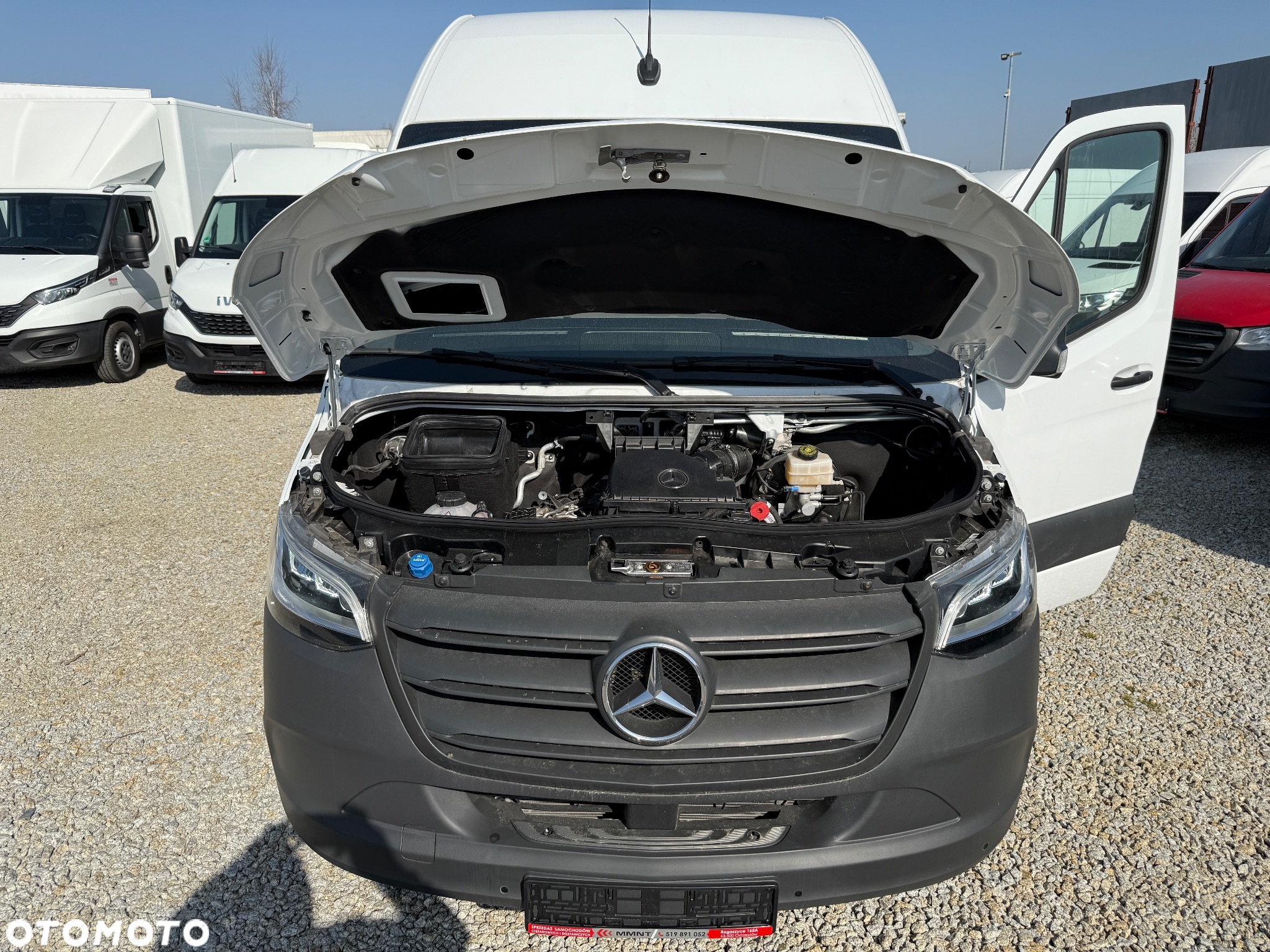 Mercedes-Benz Sprinter 317 CDI /L2H2 średniak/LED/Prawie Nowy/Navi/Klima/Kamera/bdb stan - 36