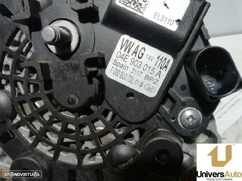 ALTERNADOR VOLKSWAGEN POLO 2017 -F000BL07DL - 1